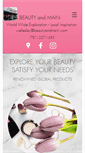 Mobile Screenshot of beautyandmain.com